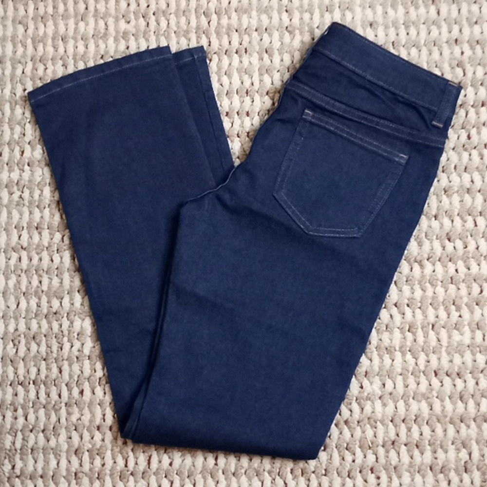 Wonder Nation Straight Jeans Adjustable Waist Stretch 16 Blue Denim Pants - Picture 2 of 2